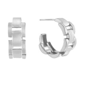 Wrist Watch Hoop Earring